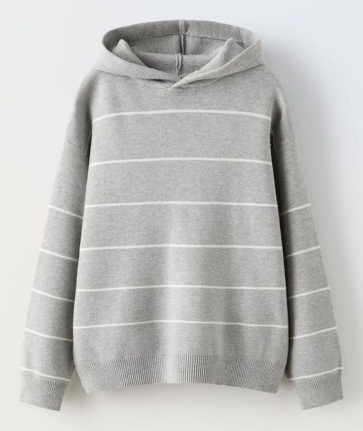 Striped Panel Hoodie