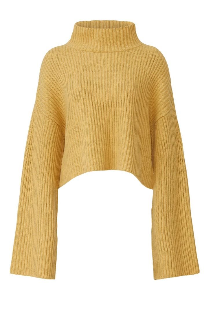 Turtleneck Knit Top